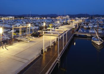 Club Nautic Sant Antoni, Ibiza, Spain.